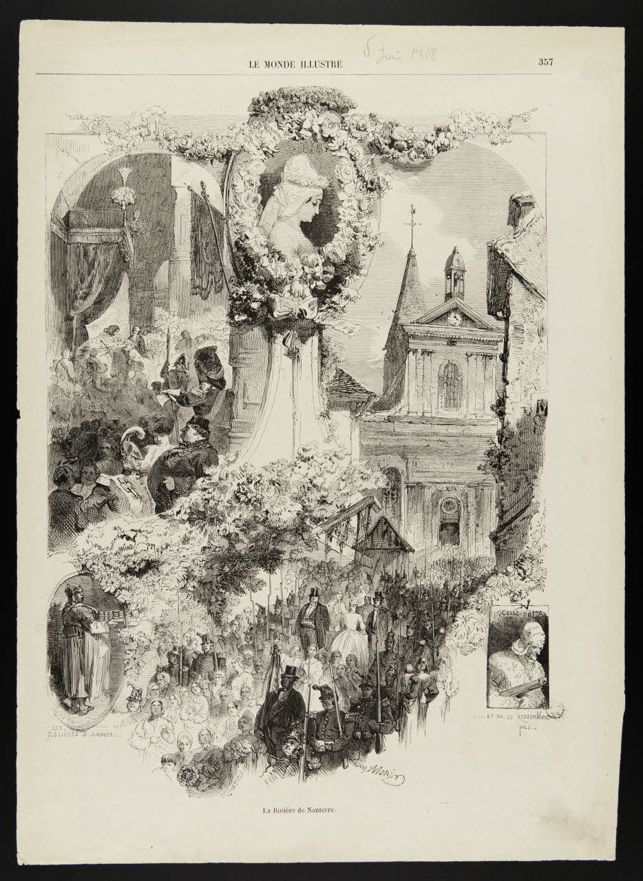 estampe La Rosière de Nanterre. 1967.60.178 Photo