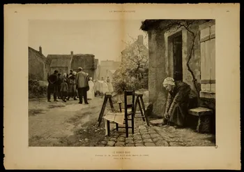 estampe LE DERNIER DEUIL 1967.60.181 Photo