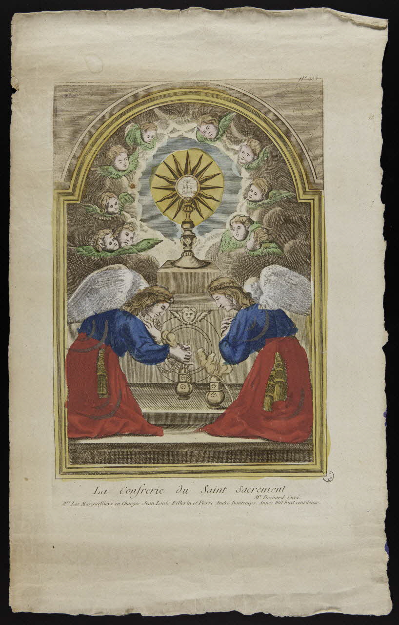 estampe La Confrerie du Saint Sacrement 1967.60.200 Photo