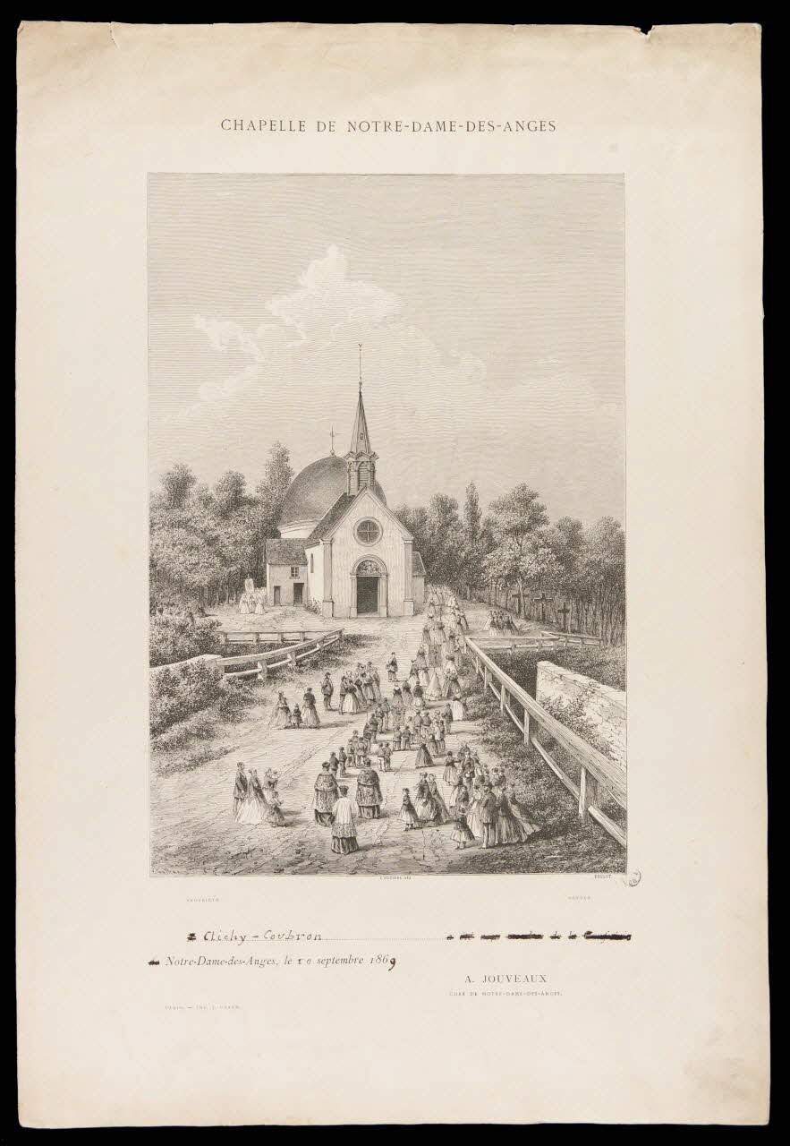 estampe CHAPELLE NOTRE-DAME-DES-ANGES 1967.60.203 Photo