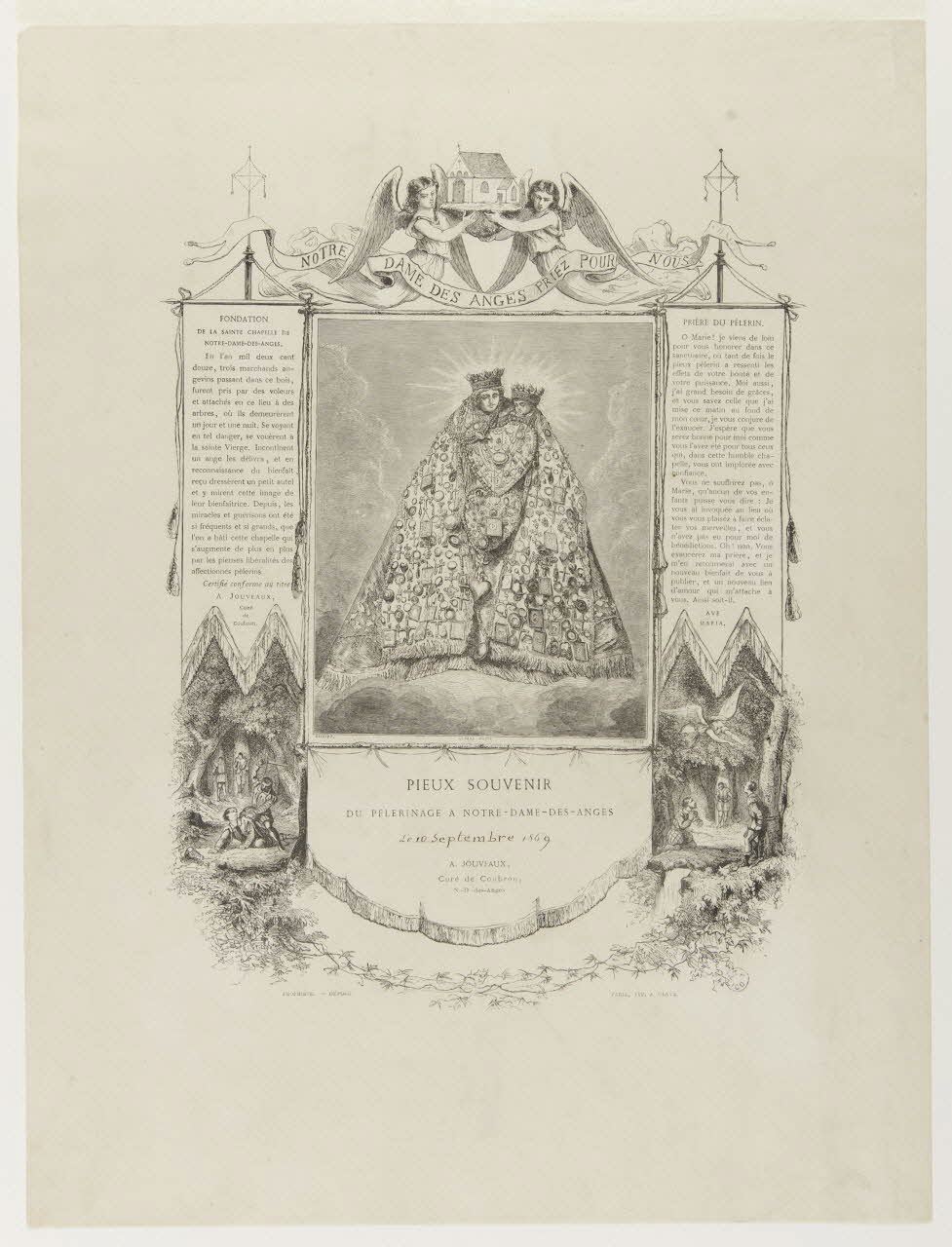 estampe PIEUX SOUVENIR 1967.60.204 Photo