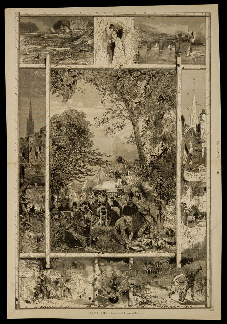 estampe SAINT-CLOUD! 1967.60.212 Photo