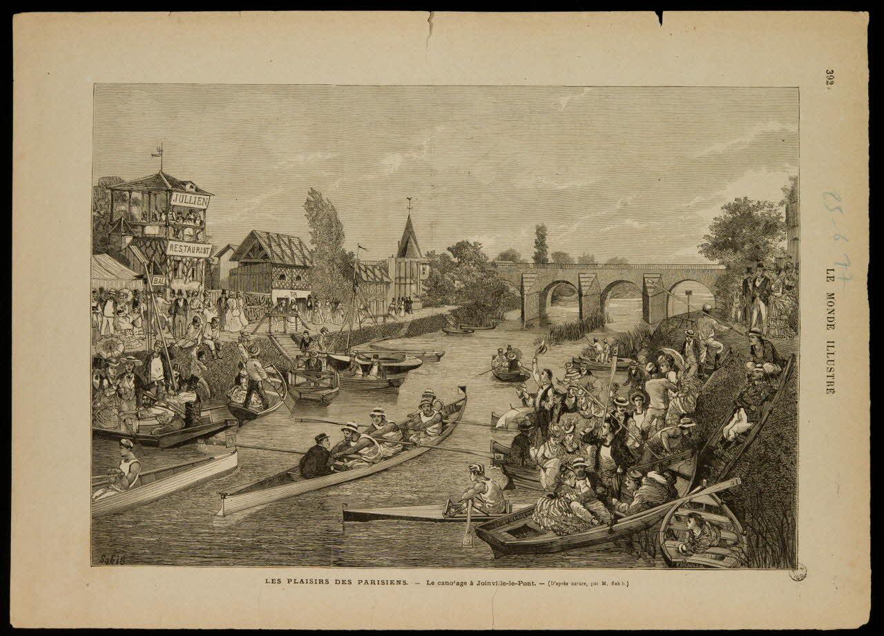 estampe LES PLAISIRS DES PARISIENS 1967.60.220 Photo