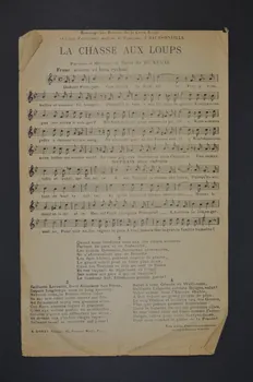 chanson petit format 1966.199.1  Photo Mucem