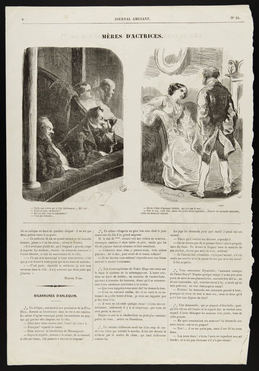 estampe MERES D'ACTRICES. 1967.60.232 Photo