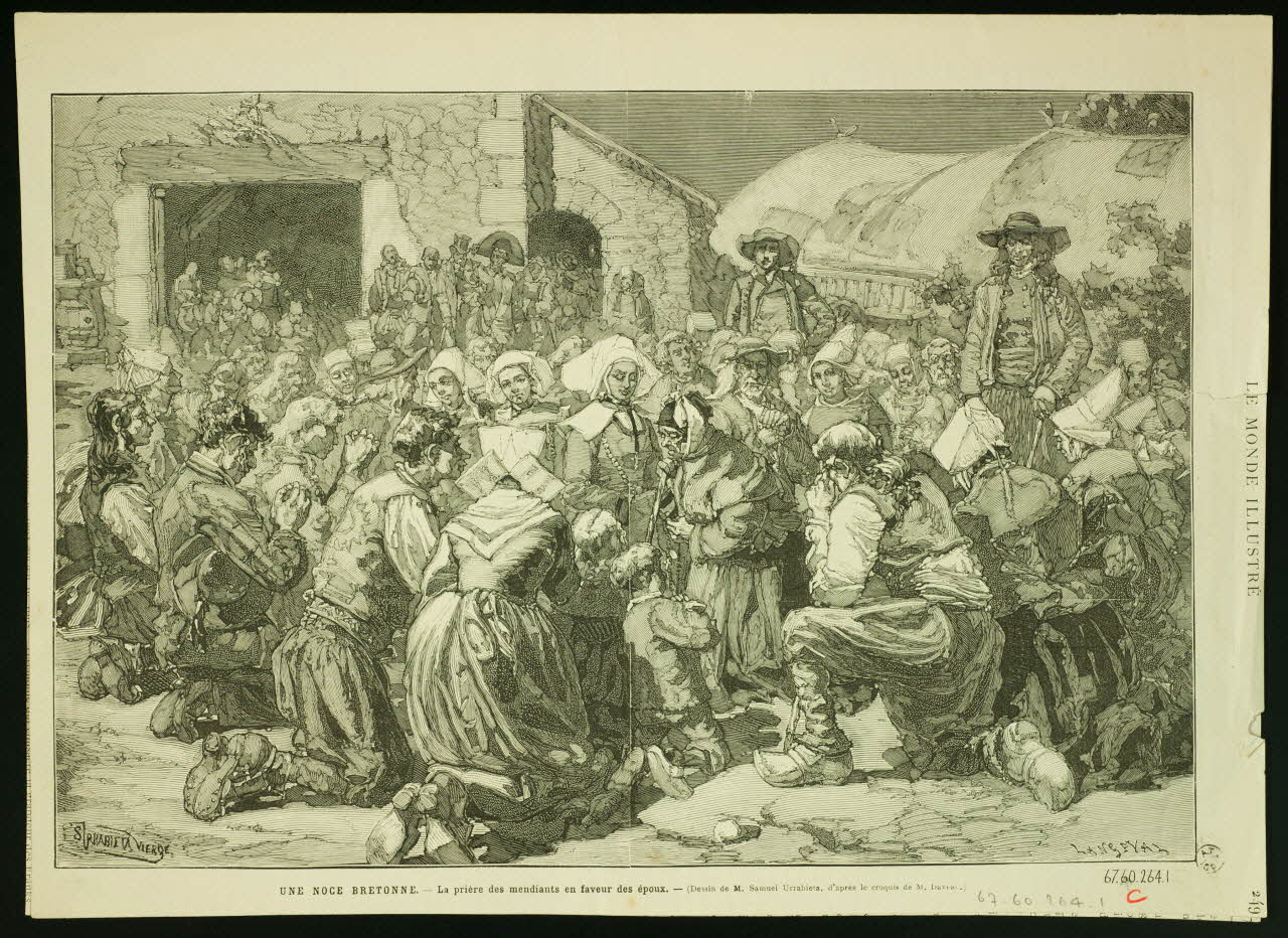 estampe UNE NOCE BRETONNE 1967.60.264.1 Photo