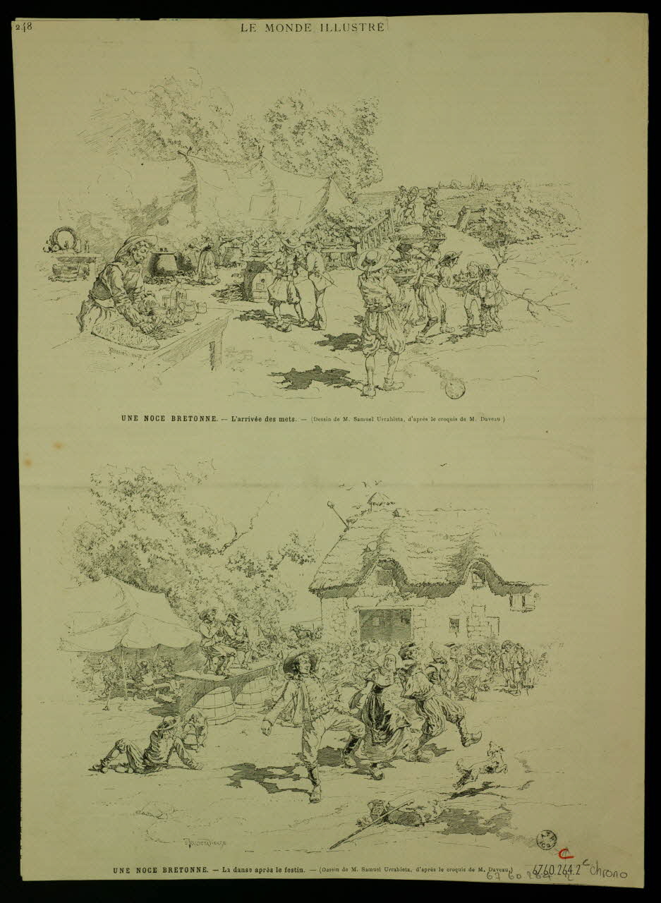 estampe UNE NOCE BRETONNE 1967.60.264.2 Photo