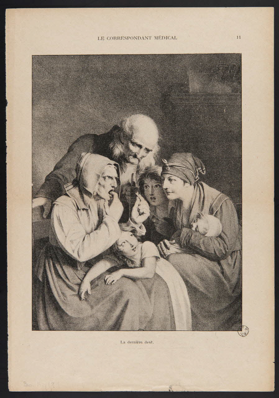 estampe La dernière dent. 1967.60.266 Photo