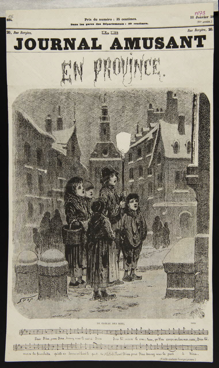 estampe LE GATEAU DES ROIS. 1967.60.306 Photo