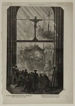 estampe LES CHAPELLES ARDENTES EN ALSACE PENDANT LA SEMAINE SAINTE 1967.60.316 Photo