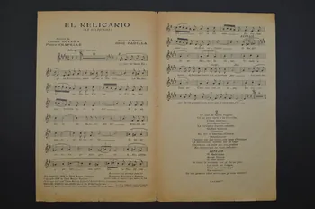 Lucien Boyer ; José Padilla ; Pierre Chapelle ; Valiès ; Jean Flor ; Francis F. Salabert chanson petit format Île-de-France, France 1918 1966.199.102 Photo Mucem