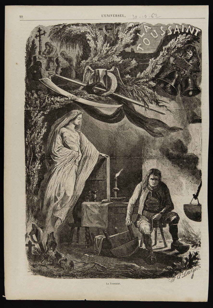 estampe La Toussaint. 1967.60.332 Photo