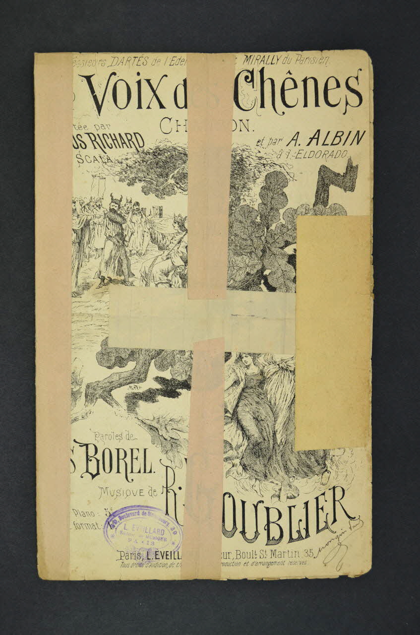 chanson petit format 1965.177.78 Photo Mucem