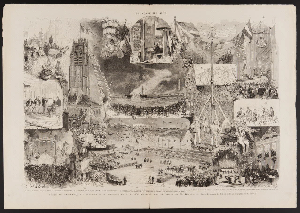 estampe FÊTES DE DUNKERQUE 1967.60.352 Photo