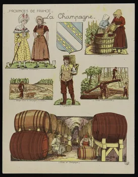 estampe PROVINCES DE FRANCE  La Champagne 1967.60.373 Photo