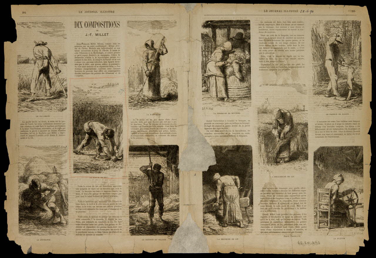 estampe DIX COMPOSITIONS 1967.60.393 Photo