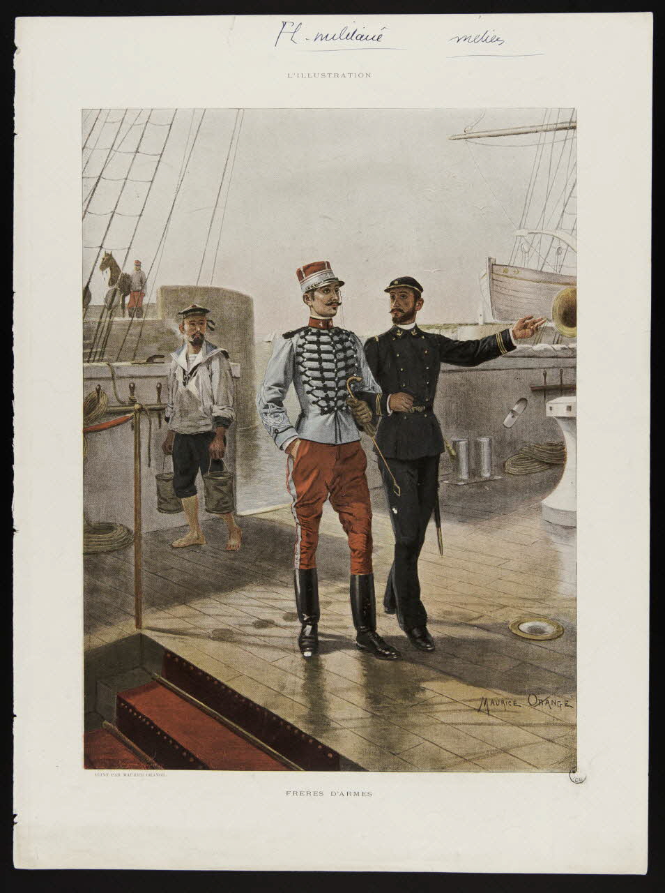 estampe FRERES D'ARMES 1967.60.396 Photo