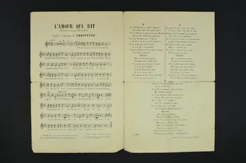 Henri Christiné ; Harry Fragson chanson petit format Île-de-France, France 1909 1966.199.106 Photo Mucem