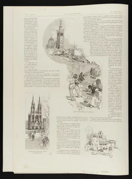 estampe L'église Notre-Dame-de-la-Garde.  L'église Saint-Vincent-de-Paul  (les Réformés).  La vieille Cathédrale 1967.60.410.7  Photo