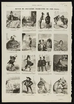 estampe REVUE DU DEUXIEME TRIMESTRE DE 1856 (Suite). 1967.60.422.2 Photo