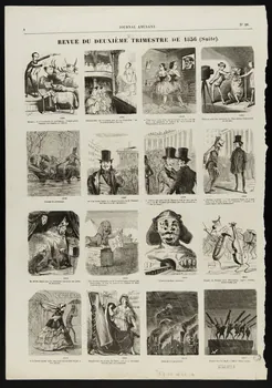 estampe REVUE DU DEUXIEME TRIMESTRE DE 1856 (Suite). 1967.60.422.4 Photo