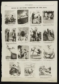 estampe REVUE DU DEUXIEME TRIMESTRE DE 1856 (Suite). 1967.60.422.5 Photo
