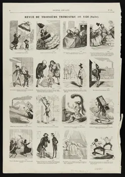estampe REVUE DU TROISIEME TRIMESTRE DE 1856 (Suite). 1967.60.423.2 Photo