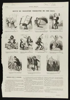 estampe REVUE DU TROISIEME TRIMESTRE DE 1856 (Suite). 1967.60.423.3 Photo