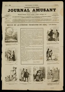 estampe REVUE DU QUATRIEME TRIMESTRE DE 1855, 1967.60.424.1  Photo