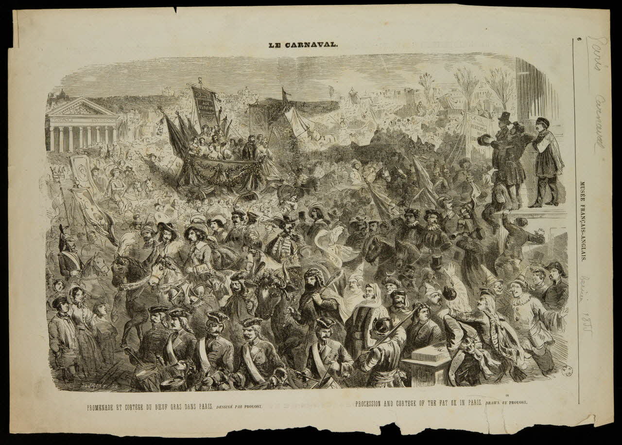 estampe LE CARNAVAL. 1967.60.48 Photo