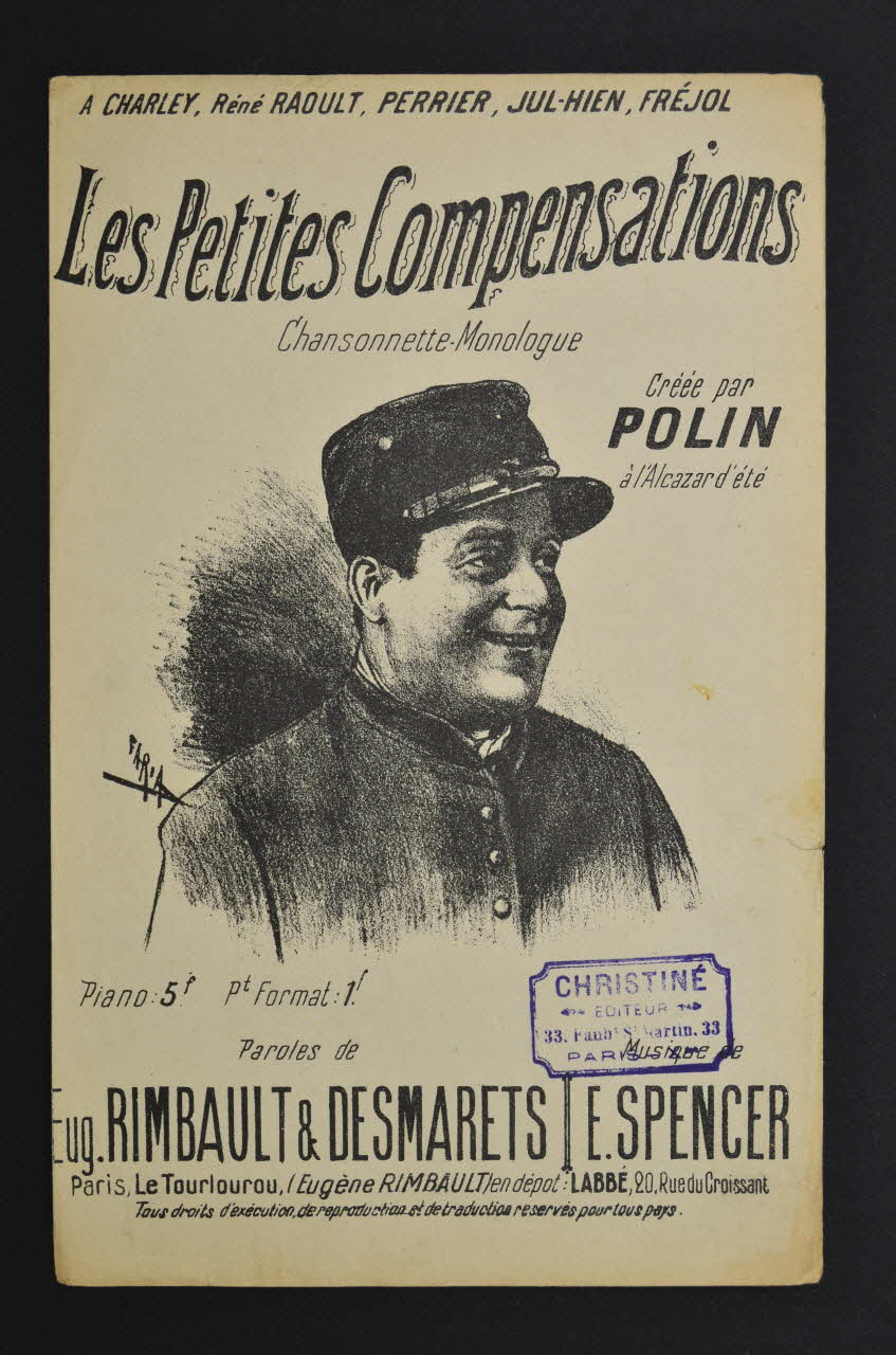 chanson petit format 1965.177.89  Photo Mucem