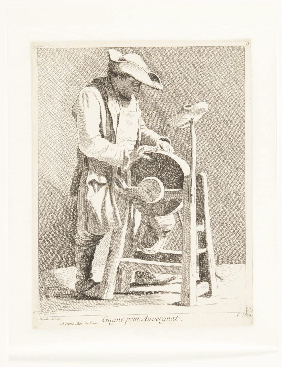 estampe Gagne petit Auvergnat 1967.78.16 Photo