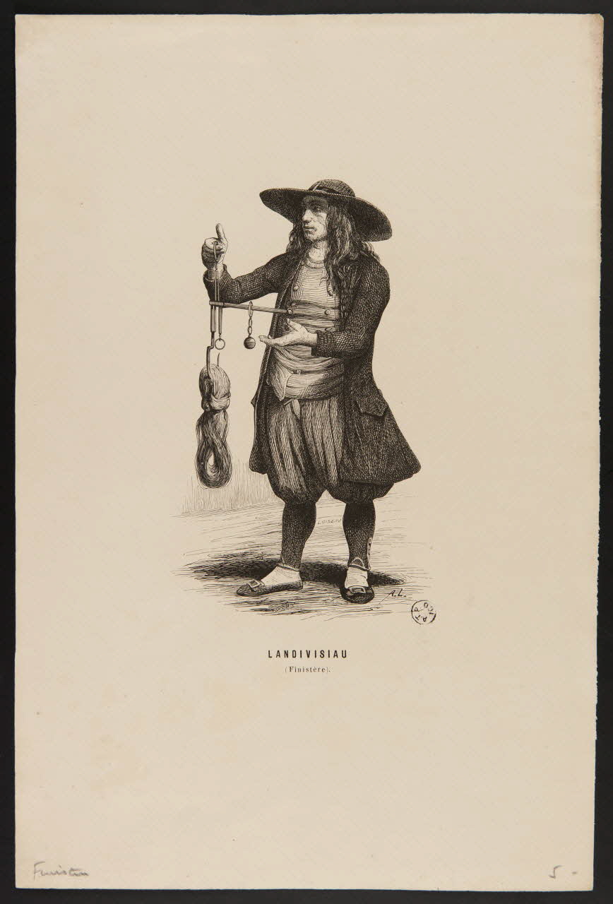 estampe LANDIVISIAU  (Finistère). 1967.78.17 Photo