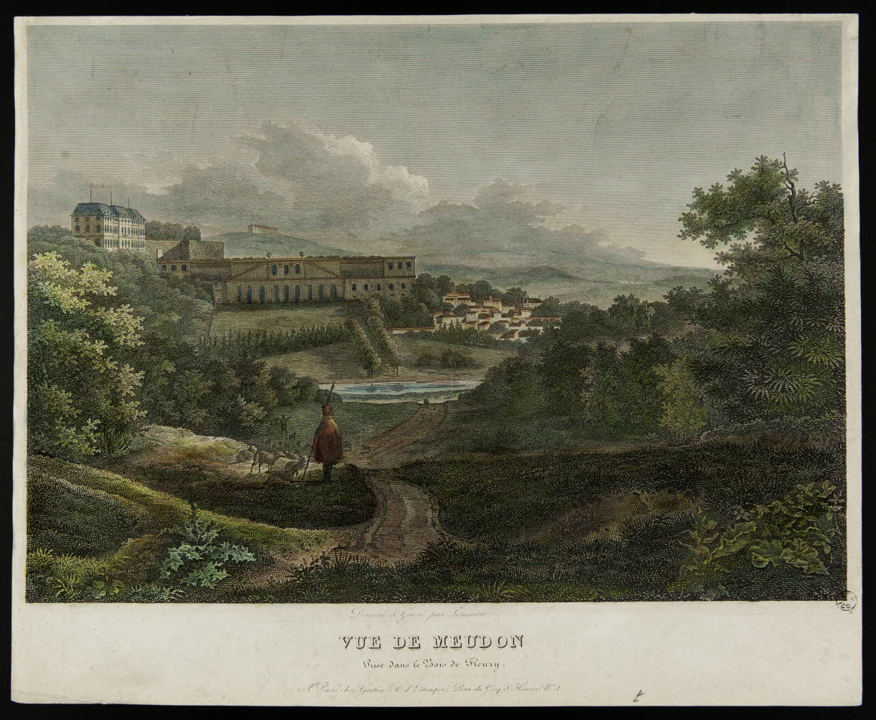 estampe VUE DE MEUDON 1967.78.24 Photo