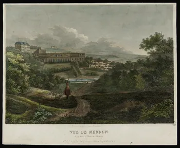 estampe VUE DE MEUDON 1967.78.24  Photo