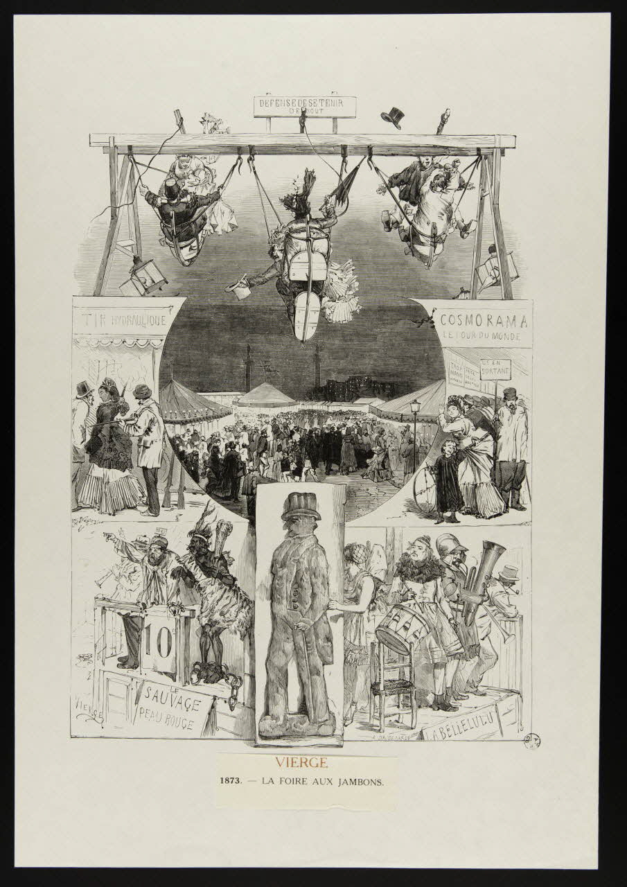 estampe LA FOIRE AU JAMBON. 1967.78.31 Photo