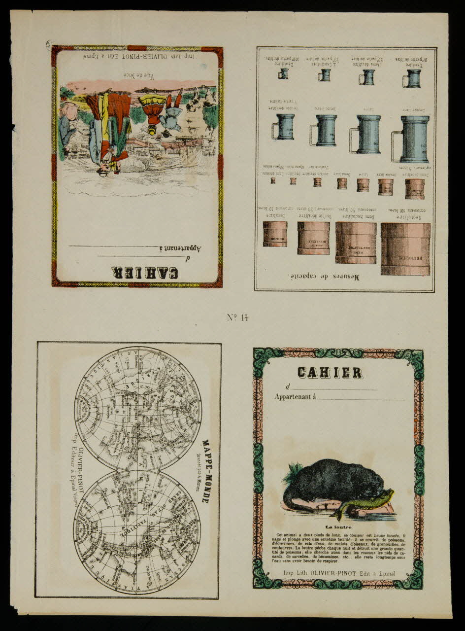 estampe CAHIER 1967.78.38 Photo