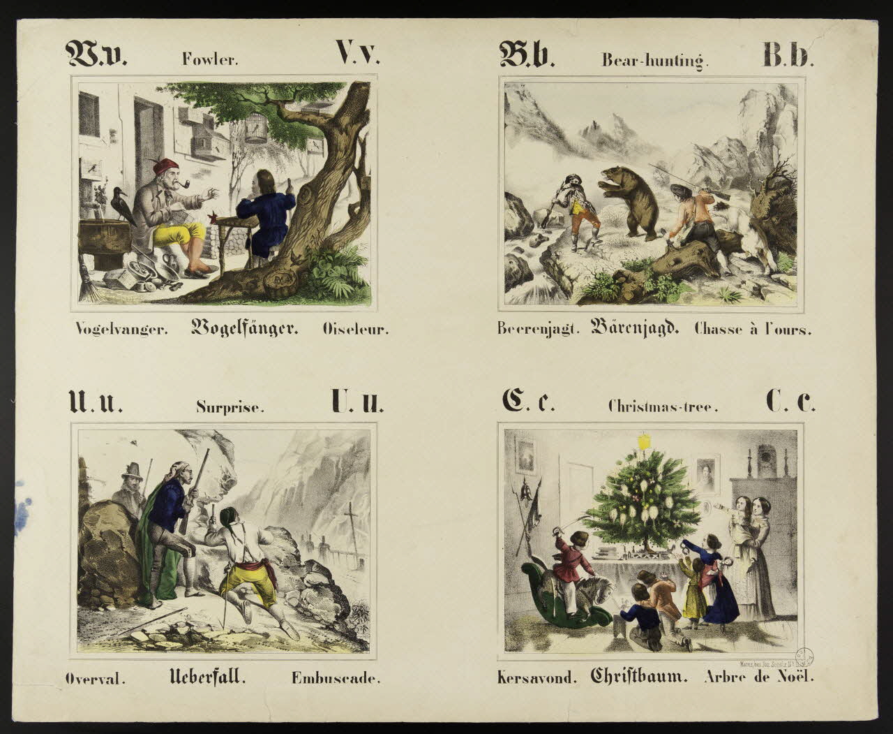 estampe Scènes diverses 1967.79.1 Photo