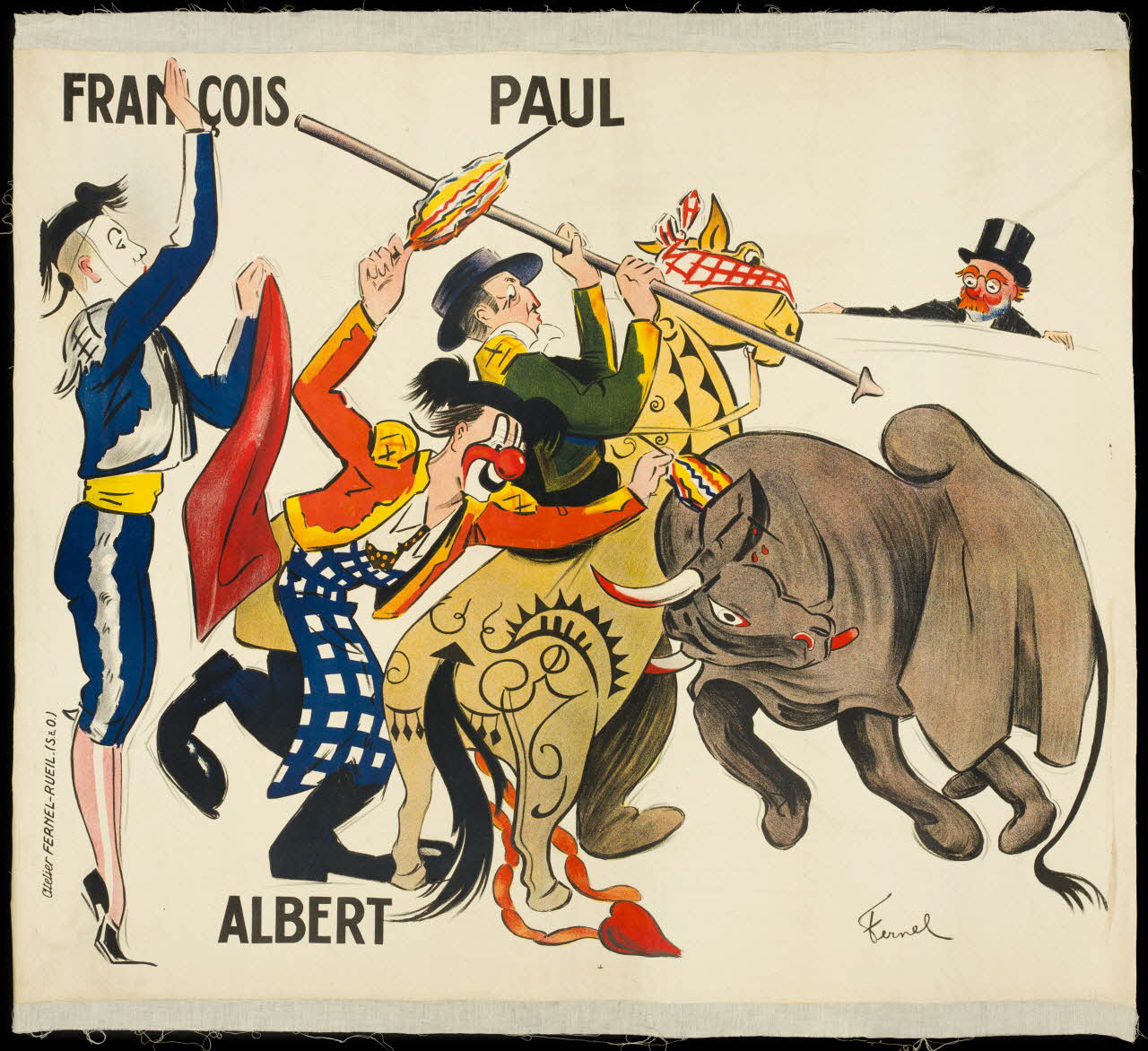 affiche FRANÇOIS PAUL  ALBERT 1967.8.2 Photo