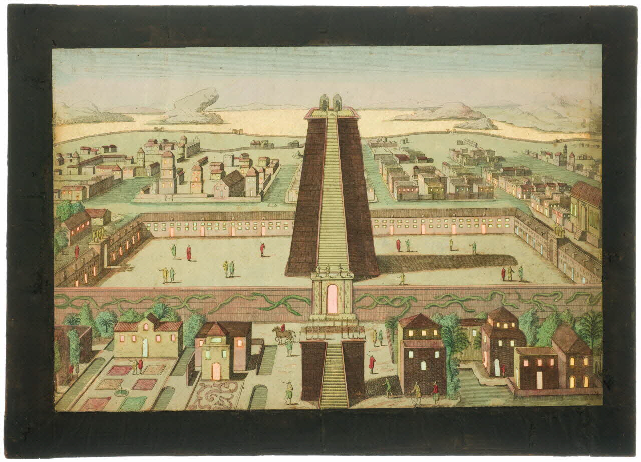 Probst Georg Balthasar imagerie ancienne 7. Mexico Augsbourg 1730 1967.97.13 Photo