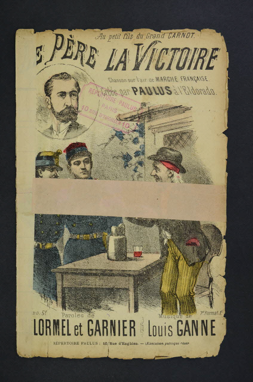 chanson petit format 1965.177.90 Photo Mucem