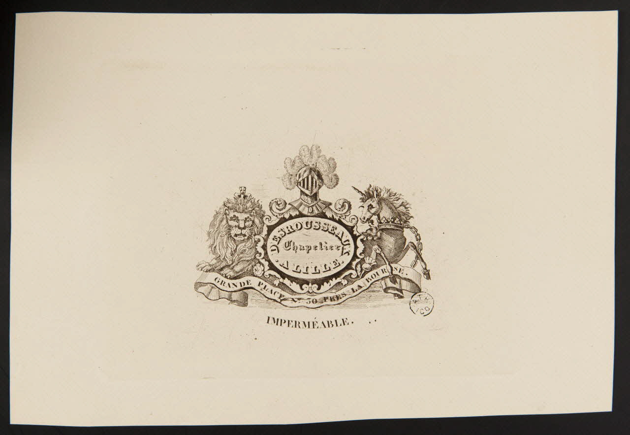 estampe IMPERMEABLE. 1967.99.31 Photo