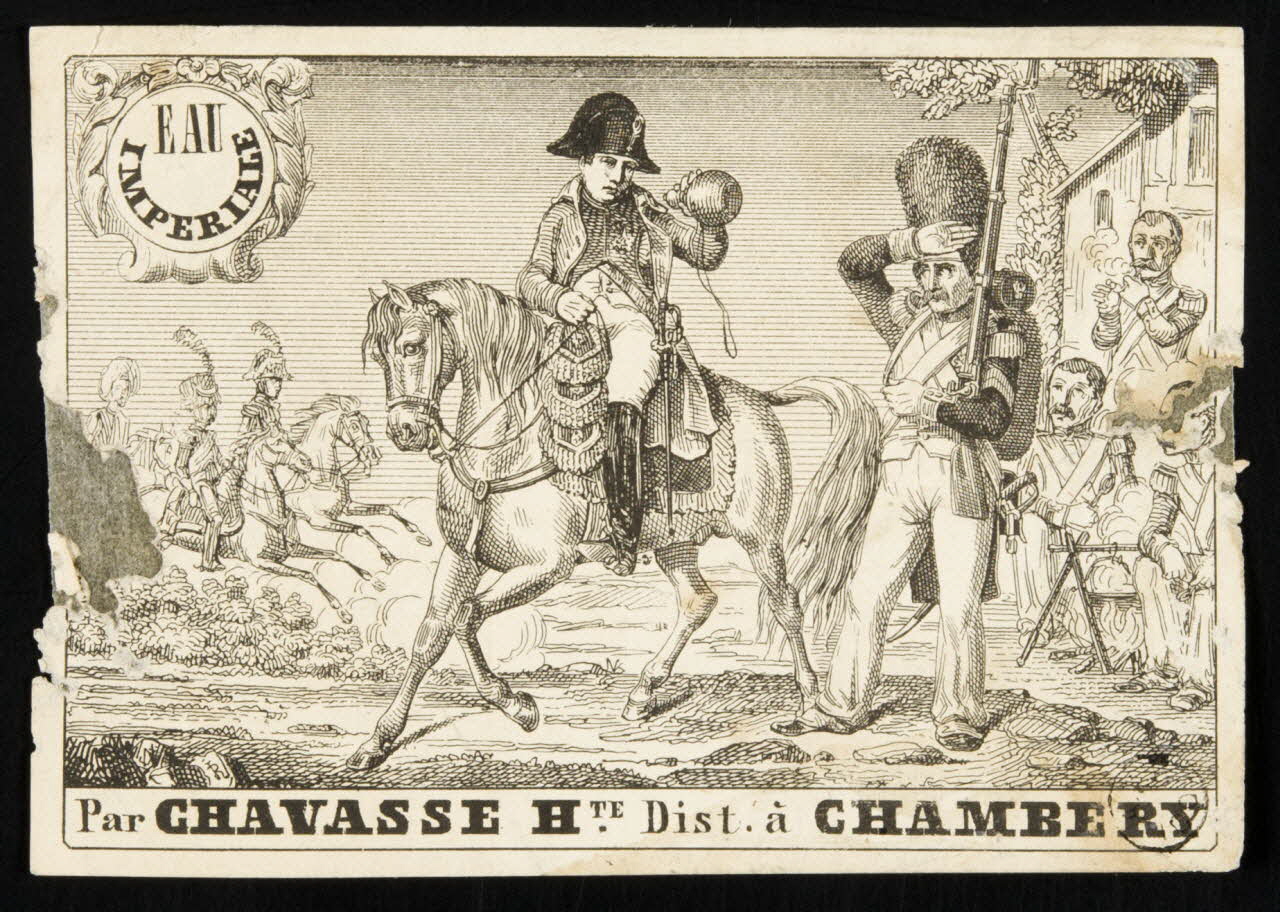 étiquette publicitaire EAU  IMPERIALE 1967.99.37 Photo