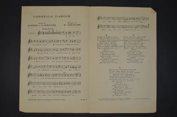 chanson petit format 1966.199.116 Photo Mucem