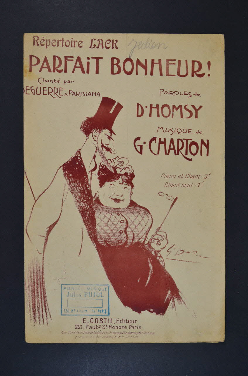 chanson petit format 1966.199.117 Photo Mucem