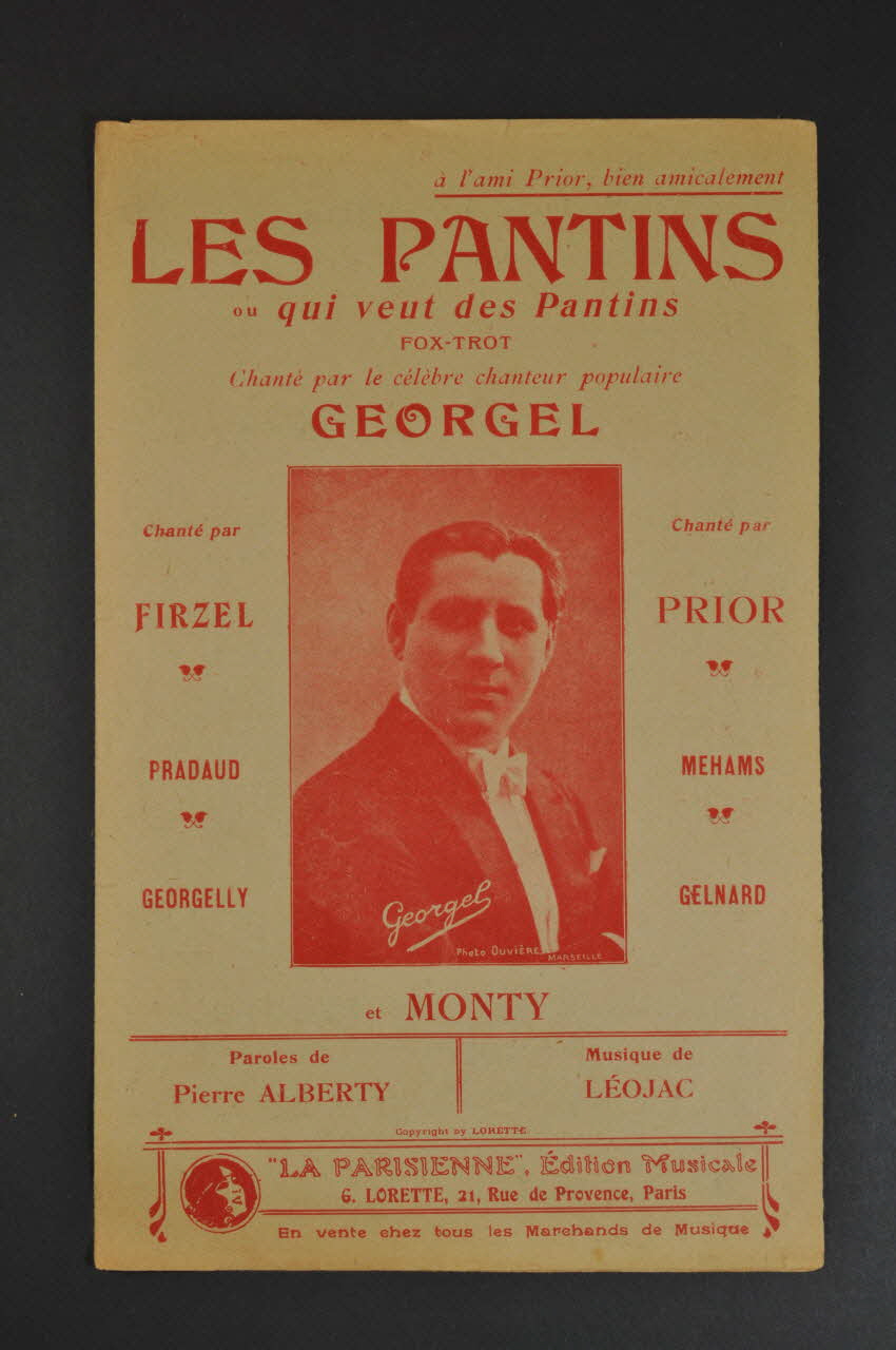 chanson petit format 1966.199.118 Photo Mucem