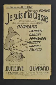 Dufleuve ; Ouvrard ; E. Bousquet chanson petit format Île-de-France, France 1927 1965.183.11 Photo Mucem