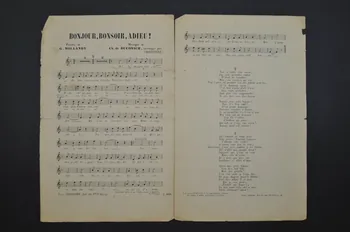 Georges Millandy ; Charles De Bucovich ; Henri Christiné ; Karl Ditan ; Jean Flor chanson petit format Île-de-France, France 1908 1966.199.127 Photo Mucem