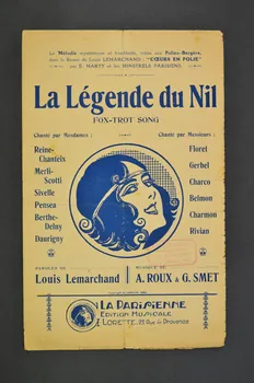 G Smet ; Armand Roux ; Louis Lemarchand ; G. Lorette chanson petit format Île-de-France, France 1924 1966.199.131 Photo Mucem