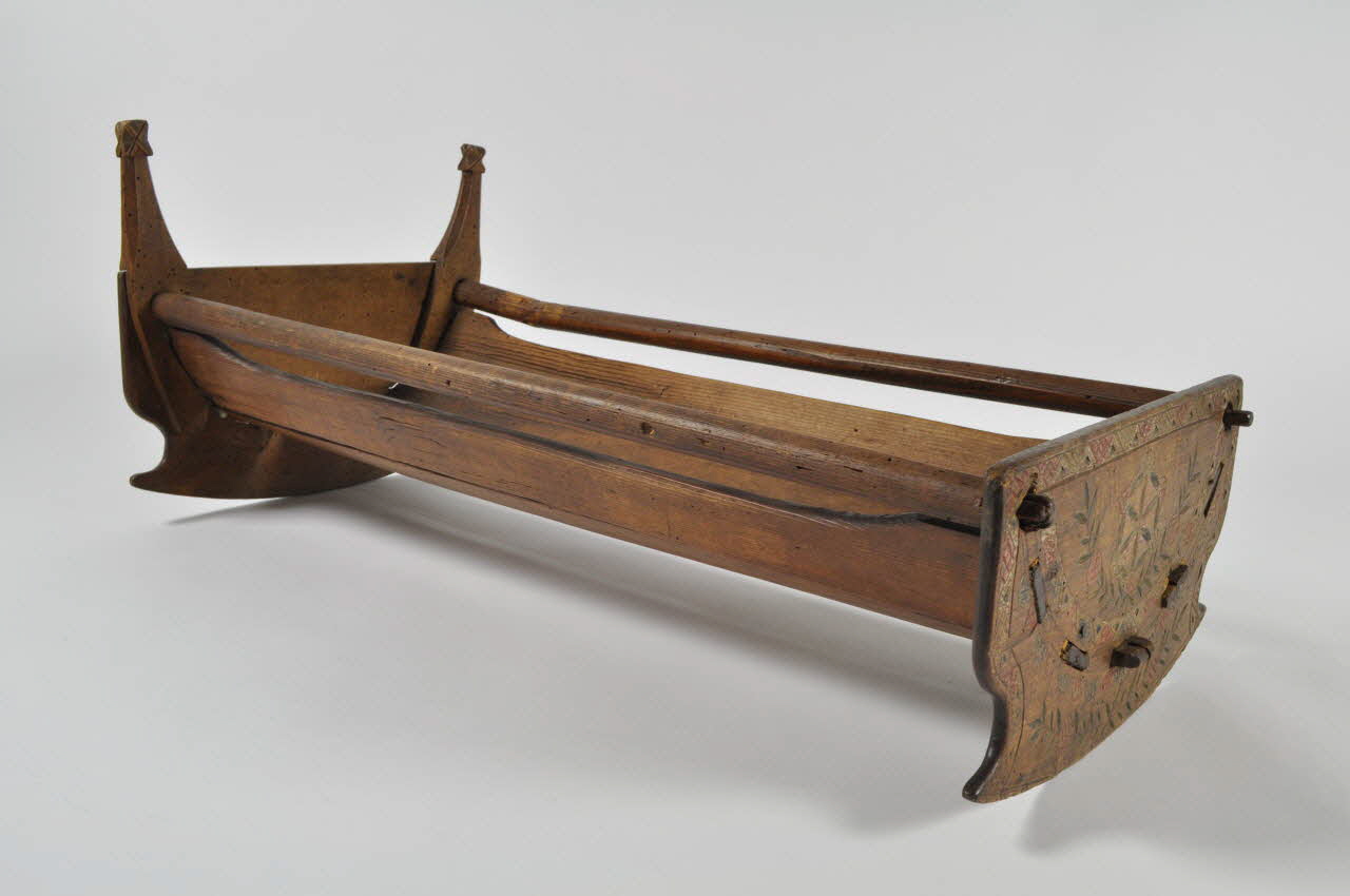 berceau Lorraine, France 1900 1907.3.10 Photo Mucem